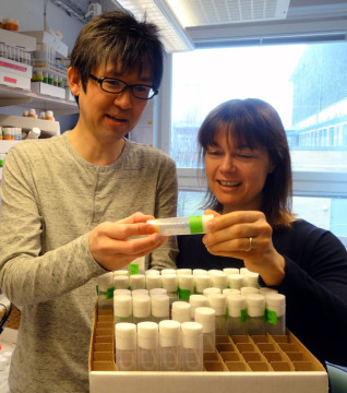 Yasuo Yamazaki och Ruth Palmer