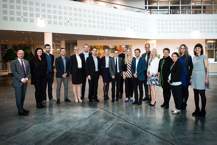 Bilden togs av fotograf Jesper Ludvigsen vid Novo Nordisk award celebration.